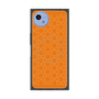 プレミアムスクエアケース with SnapMag［ Dot Circle - Orange ］
