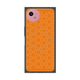 プレミアムスクエアケース with SnapMag［ Dot Circle - Orange ］