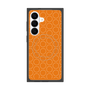 プレミアムスクエアケース with SnapMag［ Dot Circle - Orange ］