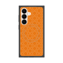 プレミアムスクエアケース with SnapMag［ Dot Circle - Orange ］