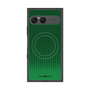 プレミアムスクエアケース with SnapMag［ Dot Gradation - Green ］