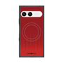 プレミアムスクエアケース with SnapMag［ Dot Gradation - Red ］
