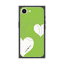 プレミアムスクエアケース with SnapMag［ Two Hearts - Green ］