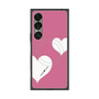 プレミアムスクエアケース with SnapMag［ Two Hearts - Pink ］