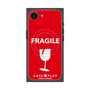 プレミアムスクエアケース with SnapMag［ FRAGILE - Red ］