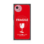 プレミアムスクエアケース with SnapMag［ FRAGILE - Red ］