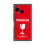 プレミアムスクエアケース with SnapMag［ FRAGILE - Red ］