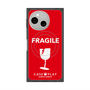 プレミアムスクエアケース with SnapMag［ FRAGILE - Red ］