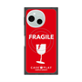プレミアムスクエアケース with SnapMag［ FRAGILE - Red ］