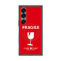 プレミアムスクエアケース with SnapMag［ FRAGILE - Red ］