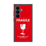 プレミアムスクエアケース with SnapMag［ FRAGILE - Red ］