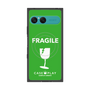 プレミアムスクエアケース with SnapMag［ FRAGILE - Green ］