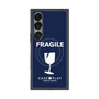 プレミアムスクエアケース with SnapMag［ FRAGILE - Navy ］