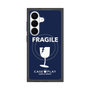 プレミアムスクエアケース with SnapMag［ FRAGILE - Navy ］