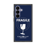 プレミアムスクエアケース with SnapMag［ FRAGILE - Navy ］
