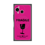 プレミアムスクエアケース with SnapMag［ FRAGILE - Pink ］