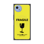 プレミアムスクエアケース with SnapMag［ FRAGILE - Yellow ］