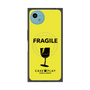 プレミアムスクエアケース with SnapMag［ FRAGILE - Yellow ］