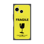 プレミアムスクエアケース with SnapMag［ FRAGILE - Yellow ］