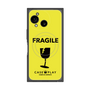 プレミアムスクエアケース with SnapMag［ FRAGILE - Yellow ］