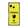プレミアムスクエアケース with SnapMag［ FRAGILE - Yellow ］
