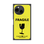 プレミアムスクエアケース with SnapMag［ FRAGILE - Yellow ］