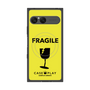 プレミアムスクエアケース with SnapMag［ FRAGILE - Yellow ］