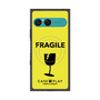 プレミアムスクエアケース with SnapMag［ FRAGILE - Yellow ］