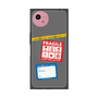 プレミアムスクエアケース with SnapMag［ FRAGILE Stickers - Gray ］