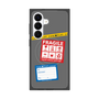 プレミアムスクエアケース with SnapMag［ FRAGILE Stickers - Gray ］