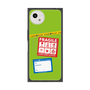 プレミアムスクエアケース with SnapMag［ FRAGILE Stickers - Green ］