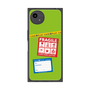 プレミアムスクエアケース with SnapMag［ FRAGILE Stickers - Green ］