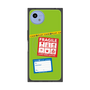 プレミアムスクエアケース with SnapMag［ FRAGILE Stickers - Green ］
