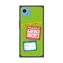プレミアムスクエアケース with SnapMag［ FRAGILE Stickers - Green ］
