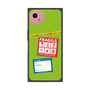 プレミアムスクエアケース with SnapMag［ FRAGILE Stickers - Green ］