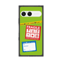 プレミアムスクエアケース with SnapMag［ FRAGILE Stickers - Green ］