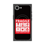 プレミアムスクエアケース with SnapMag［ FRAGILE Sticker - Black ］