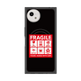 プレミアムスクエアケース with SnapMag［ FRAGILE Sticker - Black ］