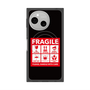 プレミアムスクエアケース with SnapMag［ FRAGILE Sticker - Black ］