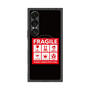 プレミアムスクエアケース with SnapMag［ FRAGILE Sticker - Black ］