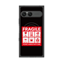 プレミアムスクエアケース with SnapMag［ FRAGILE Sticker - Black ］