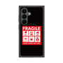 プレミアムスクエアケース with SnapMag［ FRAGILE Sticker - Black ］