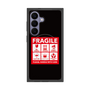 プレミアムスクエアケース with SnapMag［ FRAGILE Sticker - Black ］