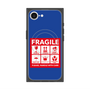 プレミアムスクエアケース with SnapMag［ FRAGILE Sticker - Blue ］