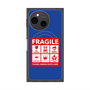 プレミアムスクエアケース with SnapMag［ FRAGILE Sticker - Blue ］