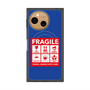 プレミアムスクエアケース with SnapMag［ FRAGILE Sticker - Blue ］