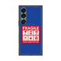 プレミアムスクエアケース with SnapMag［ FRAGILE Sticker - Blue ］