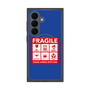 プレミアムスクエアケース with SnapMag［ FRAGILE Sticker - Blue ］