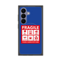プレミアムスクエアケース with SnapMag［ FRAGILE Sticker - Blue ］