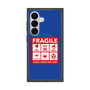 プレミアムスクエアケース with SnapMag［ FRAGILE Sticker - Blue ］